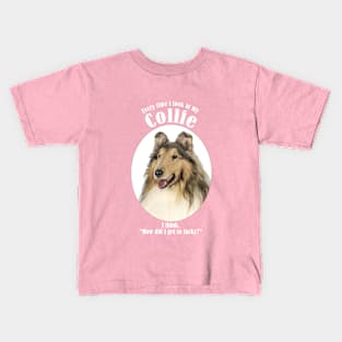 Lucky Collie Kids T-Shirt